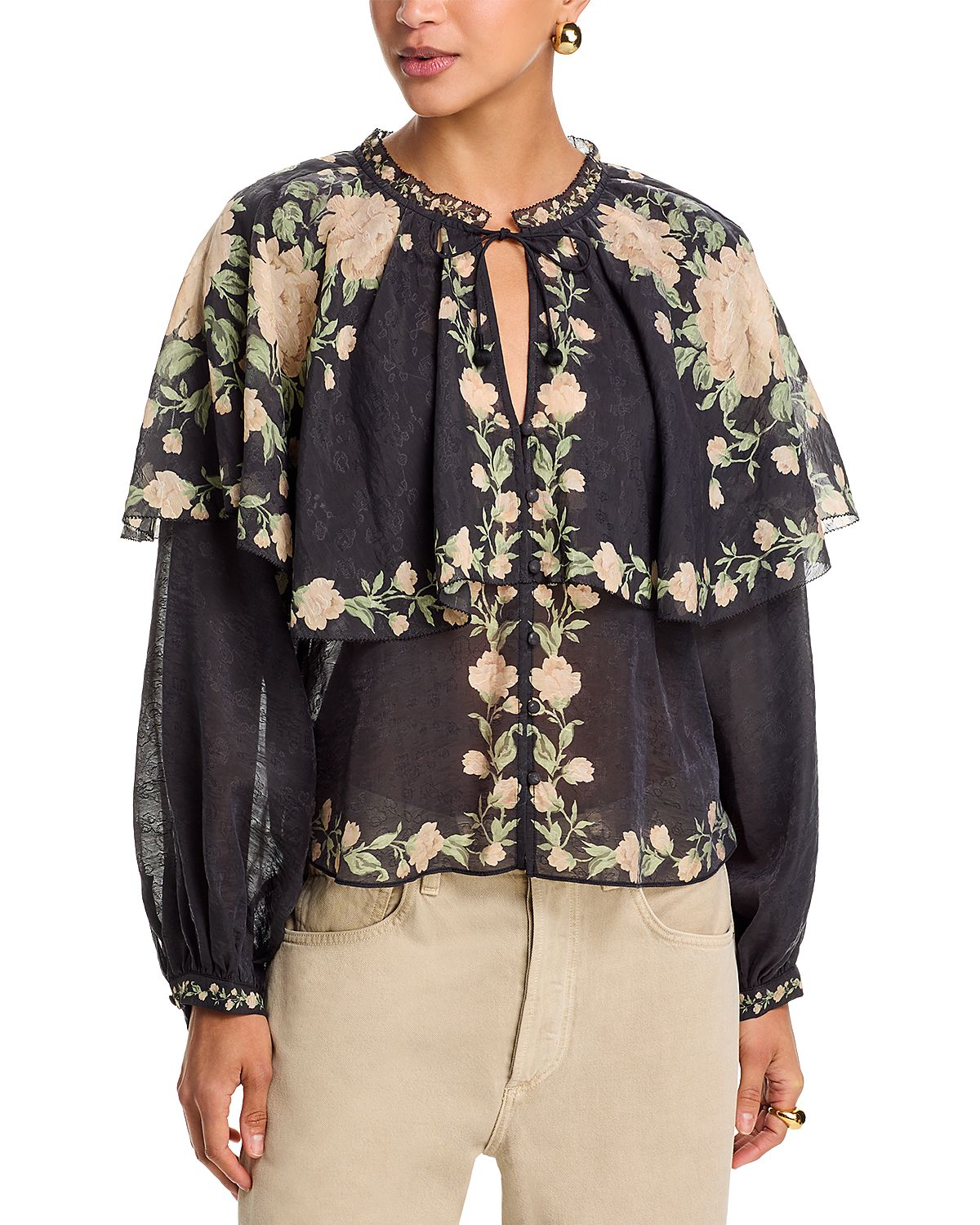 Sea Christina Cape Blouse