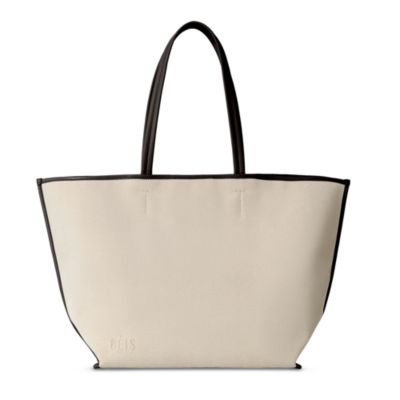 The Leather Trim Tote