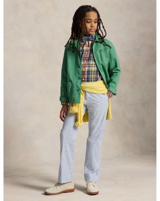 Boys' Cotton Chino Overshirt - Big Kid