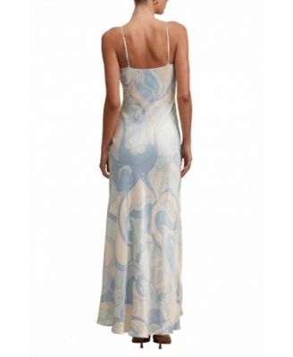 Women's Tyler Satin Cowl Slip Maxi