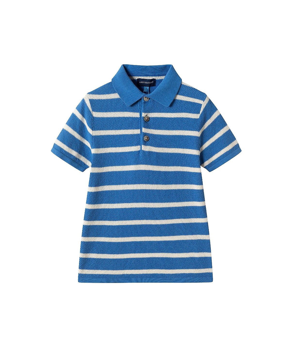 Andy & Evan Boys' Short Sleeve Polo Knit - Big Kid
