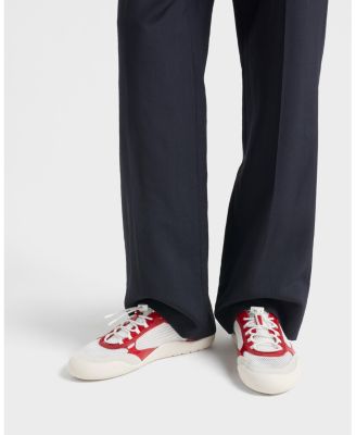 Men's Speedrock Patent Leather and Mesh Fabric Sneakers