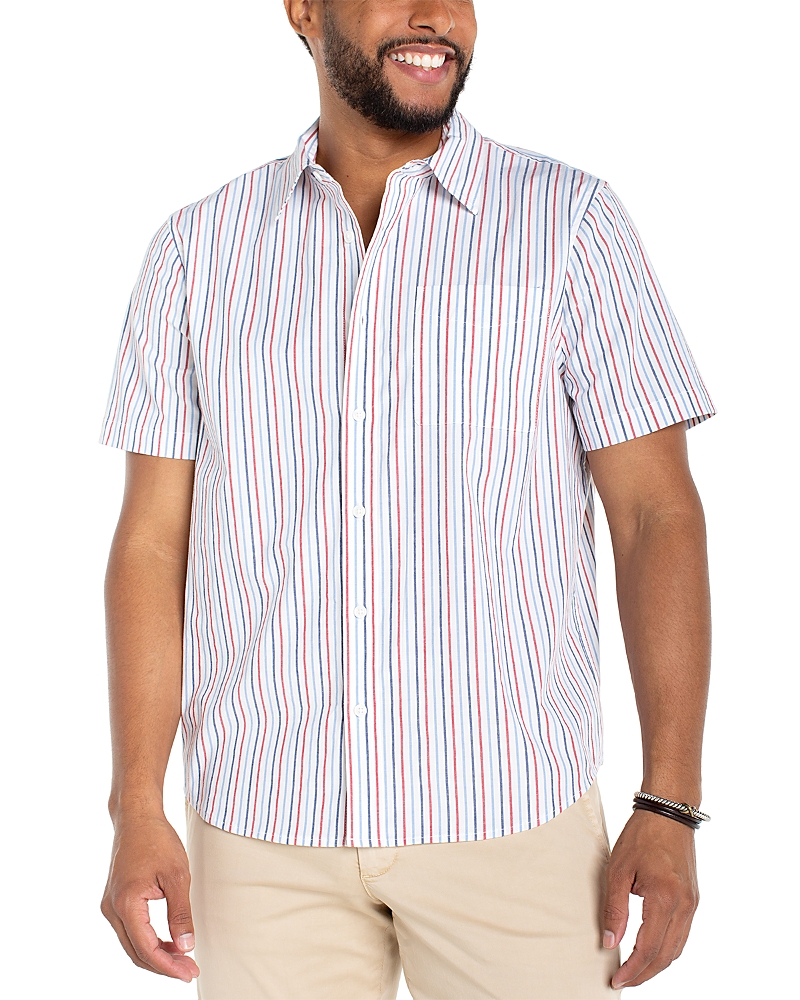 Liverpool Los Angeles Short Sleeve Button Up Shirt