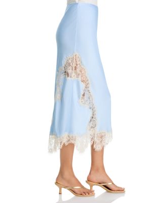 Lace Inset Top & Lace Inset Skirt