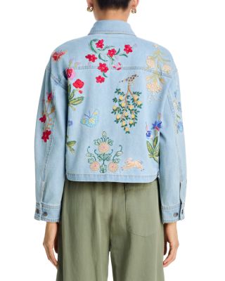 Beatrix Cropped Denim Jacket