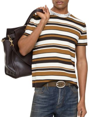  Striped Wool Blend T-shirt