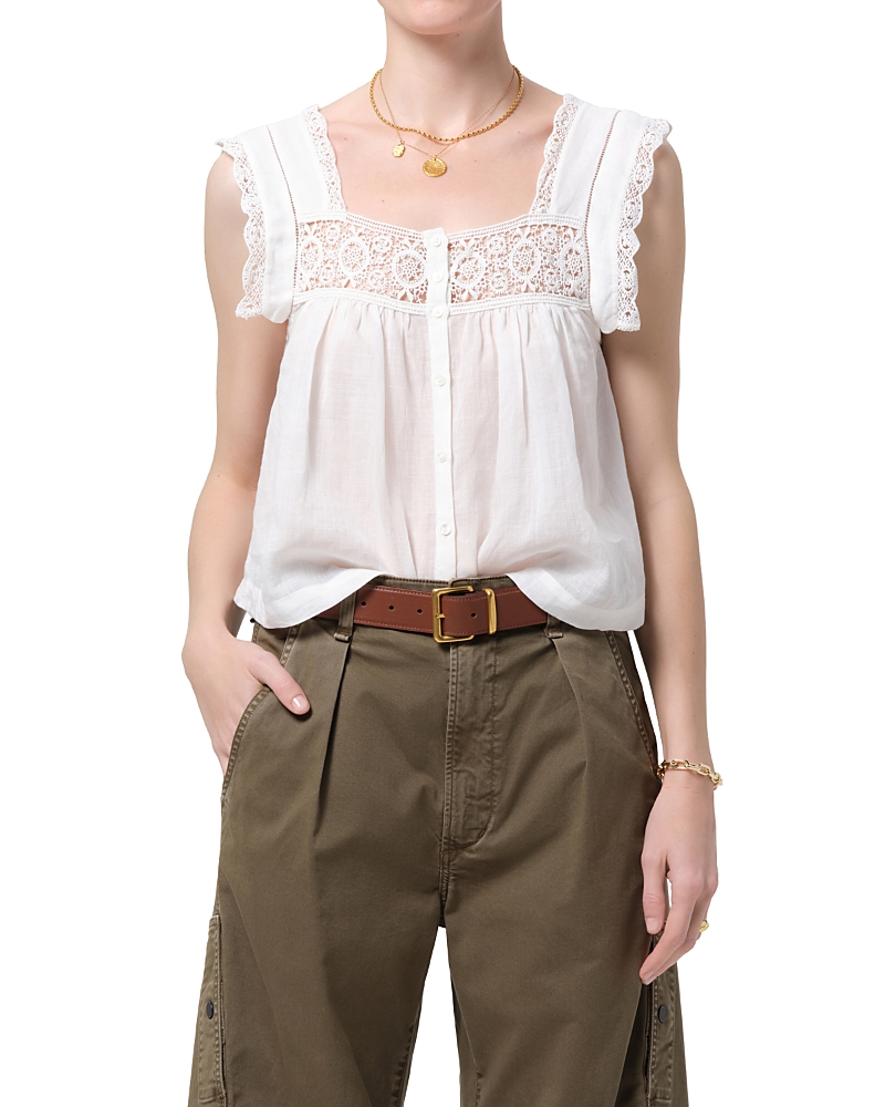 Citizens of Humanity Mia Embroidered Top