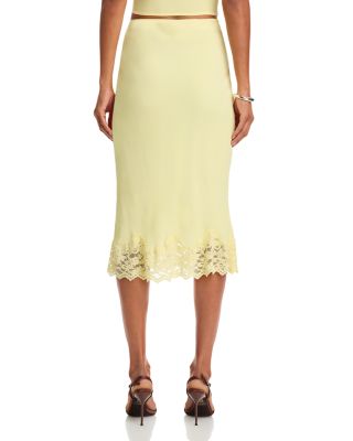 Virgo Lace Combo Skirt