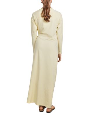 Side Tie Maxi Dress