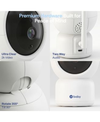 Luna 2K Wi-Fi Smart Baby Monitor with Night Vision