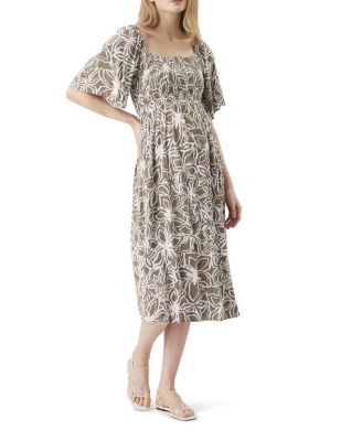 Ripe Maternity Alona Shirred Dress
