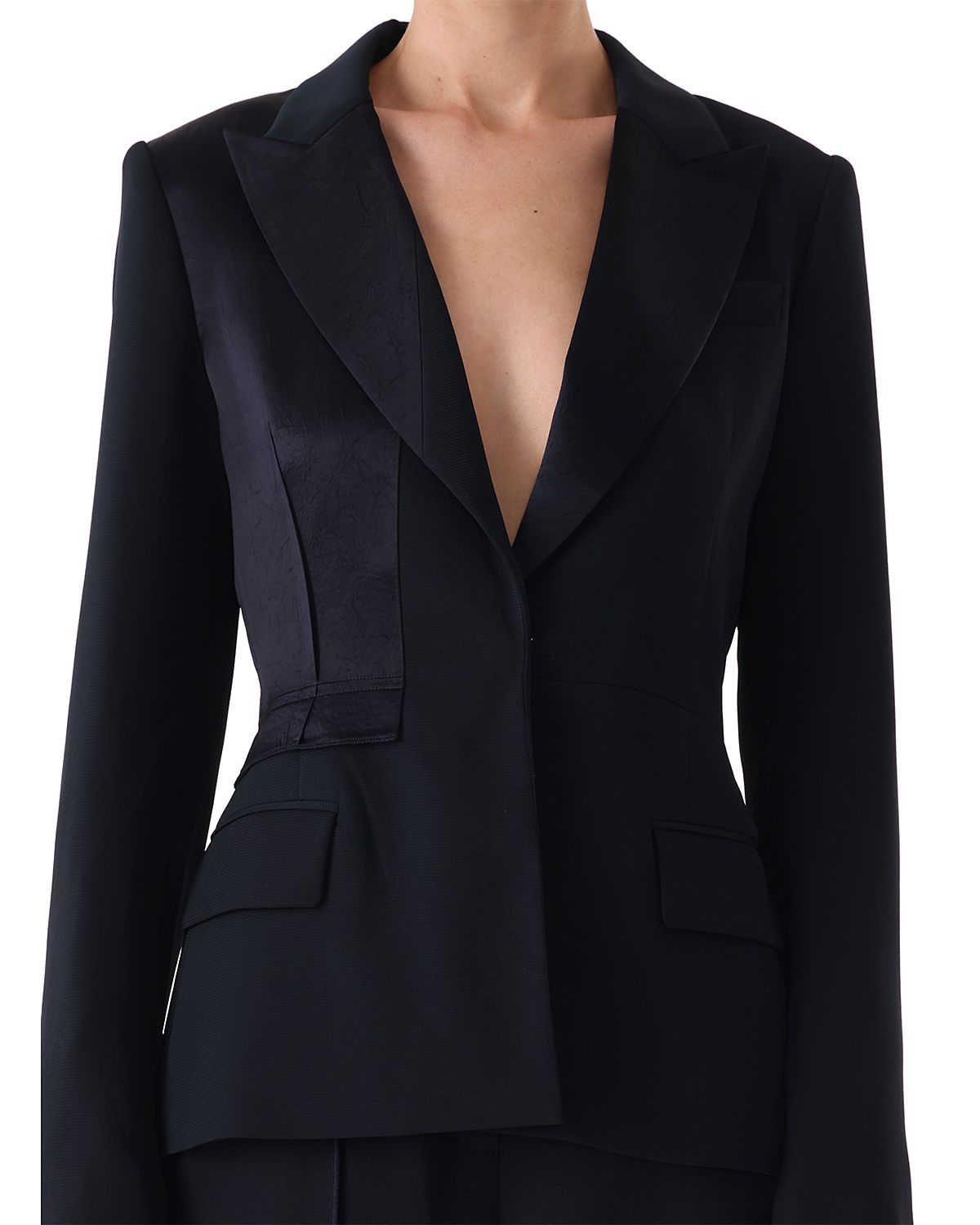 Jason Wu Collection Mixed Media Blazer