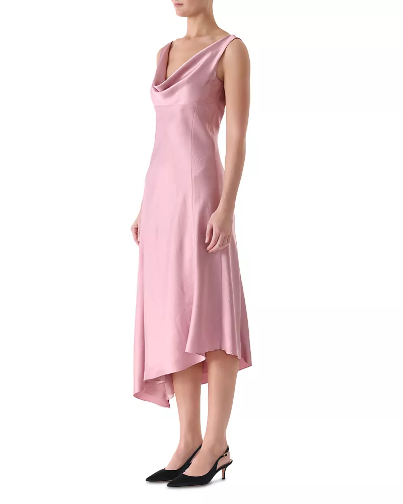 Jason Wu Collection Plunging Cowl Neck Dress
