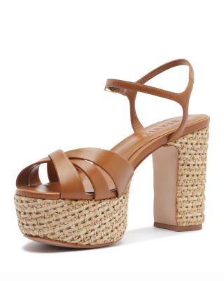 Women's Keefa Raffia Espadrille Platform Sandals