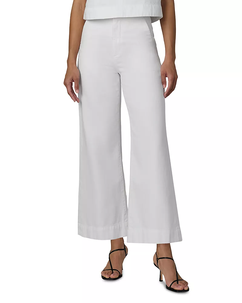 Joe's Jeans The Clean Denim High Rise Ankle Trousers in White