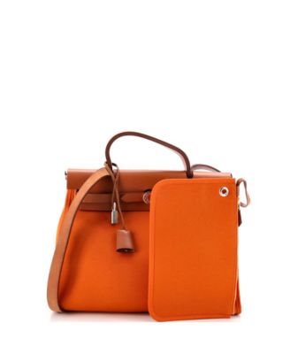 31 Herbag Zip Leather and Toile