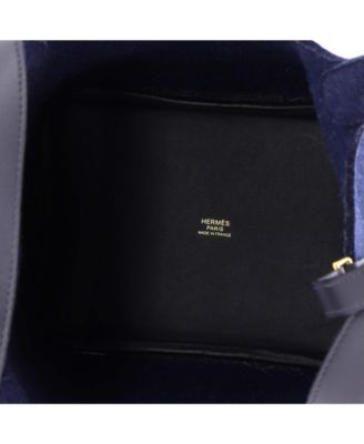 PM Picotin Lock Bag Felt with Leather