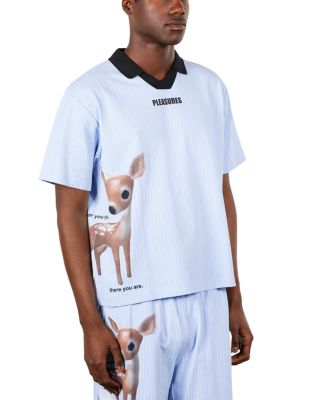 Relaxed Fit Wherever You Go Graphic Polo Shirt