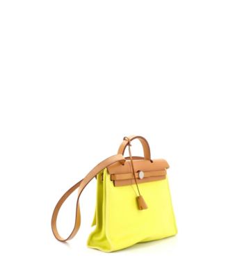 31 Herbag Zip Berline Vache Canvas and Leather