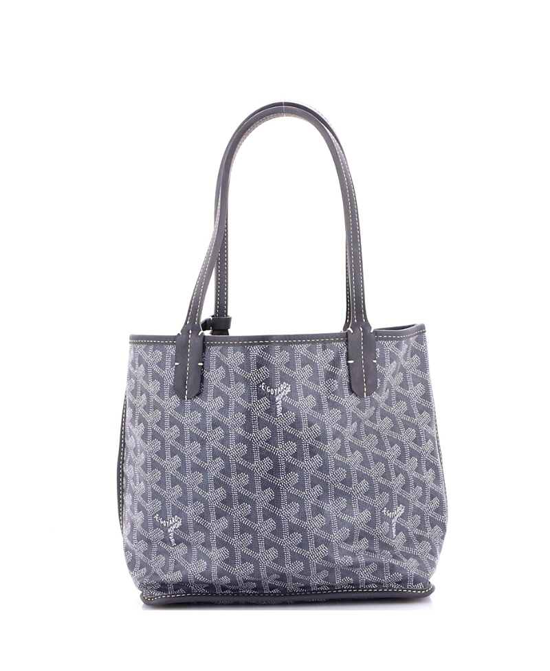 Pre-Owned Goyard Mini Anjou Reversible Tote Coated Canvas
