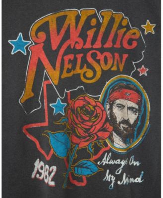  Unisex Willie Nelson Always On My Mind Vintage Tee
