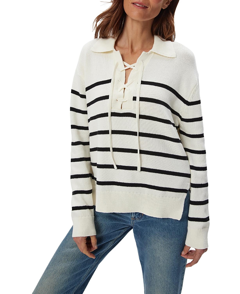 Michael Stars Adrienne Collared Pullover Sweater