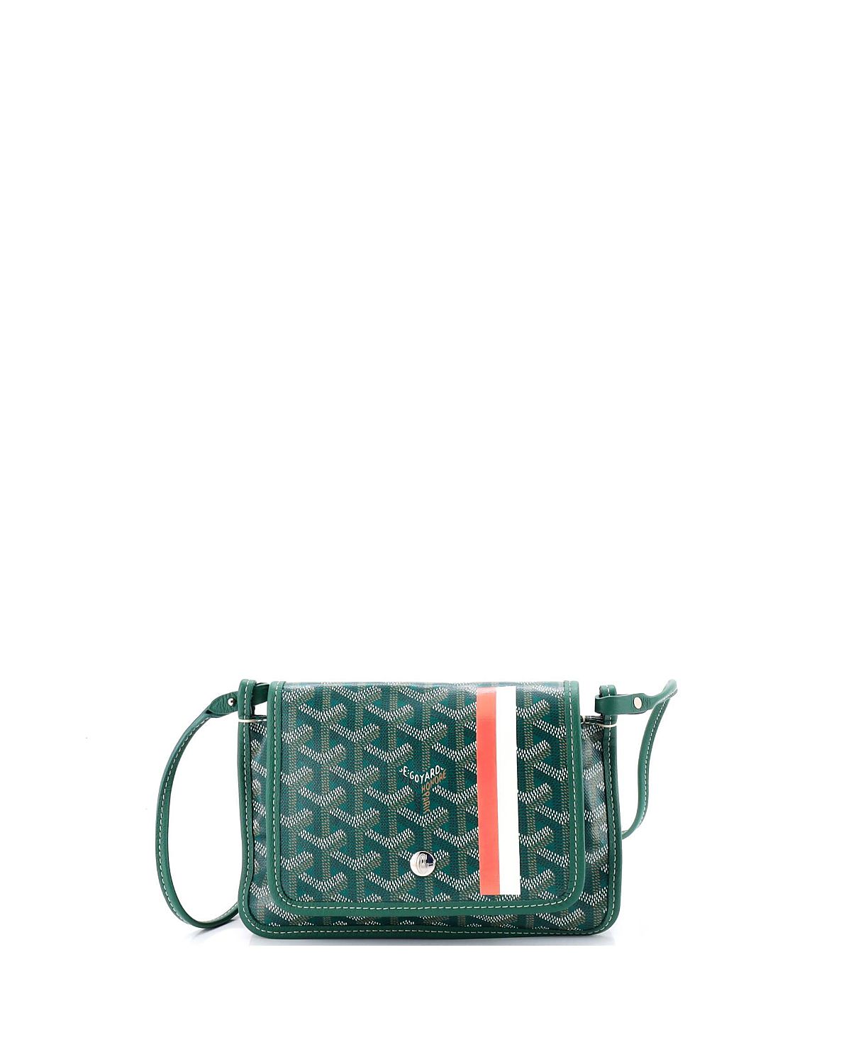 Pre-Owned Goyard Plumet Clutch Wallet Printed Coated Canvas