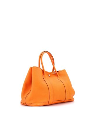 36 Garden Party Tote Leather