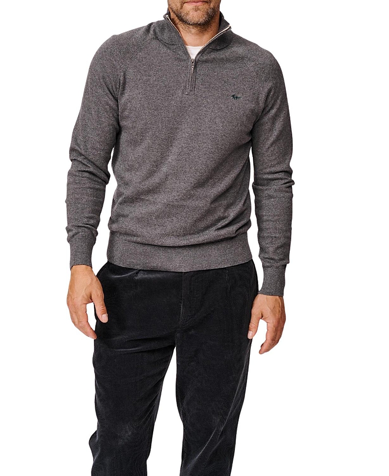 Aubin Bonby Zip Neck Sweater