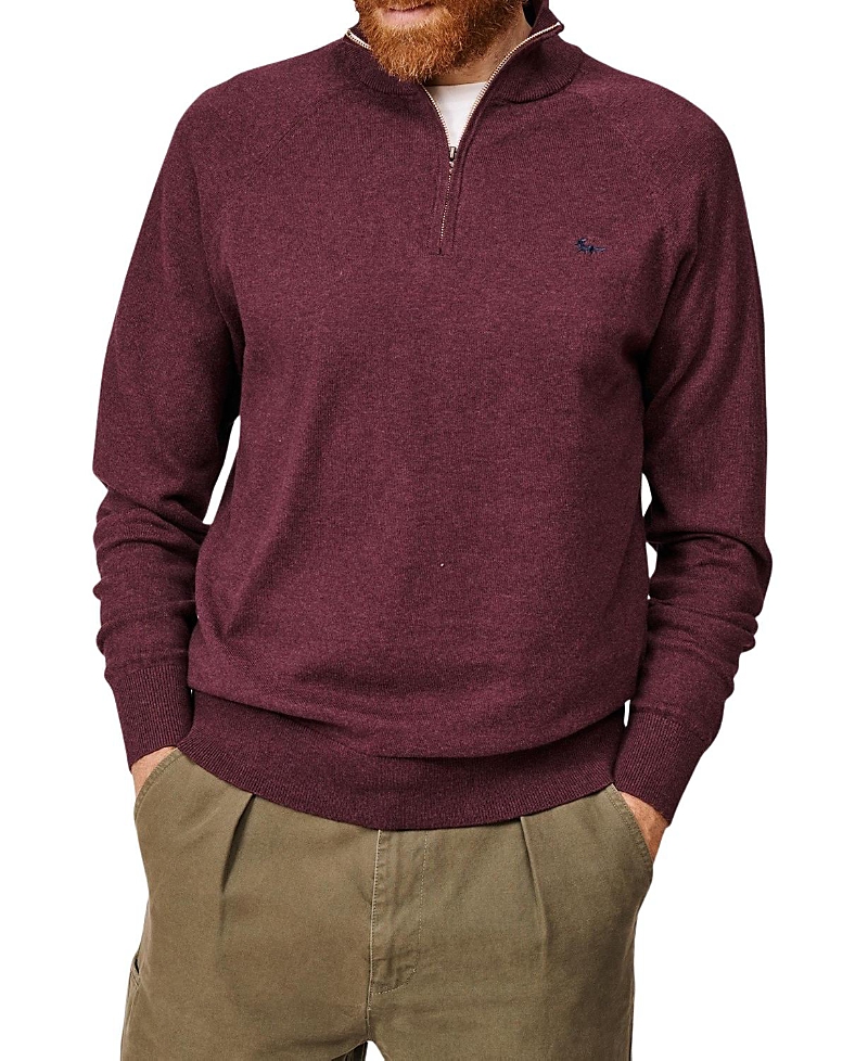 Aubin Bonby Zip Neck Sweater