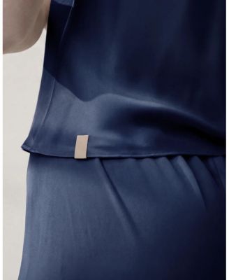 Washable Silk Bias Cami Pant Set