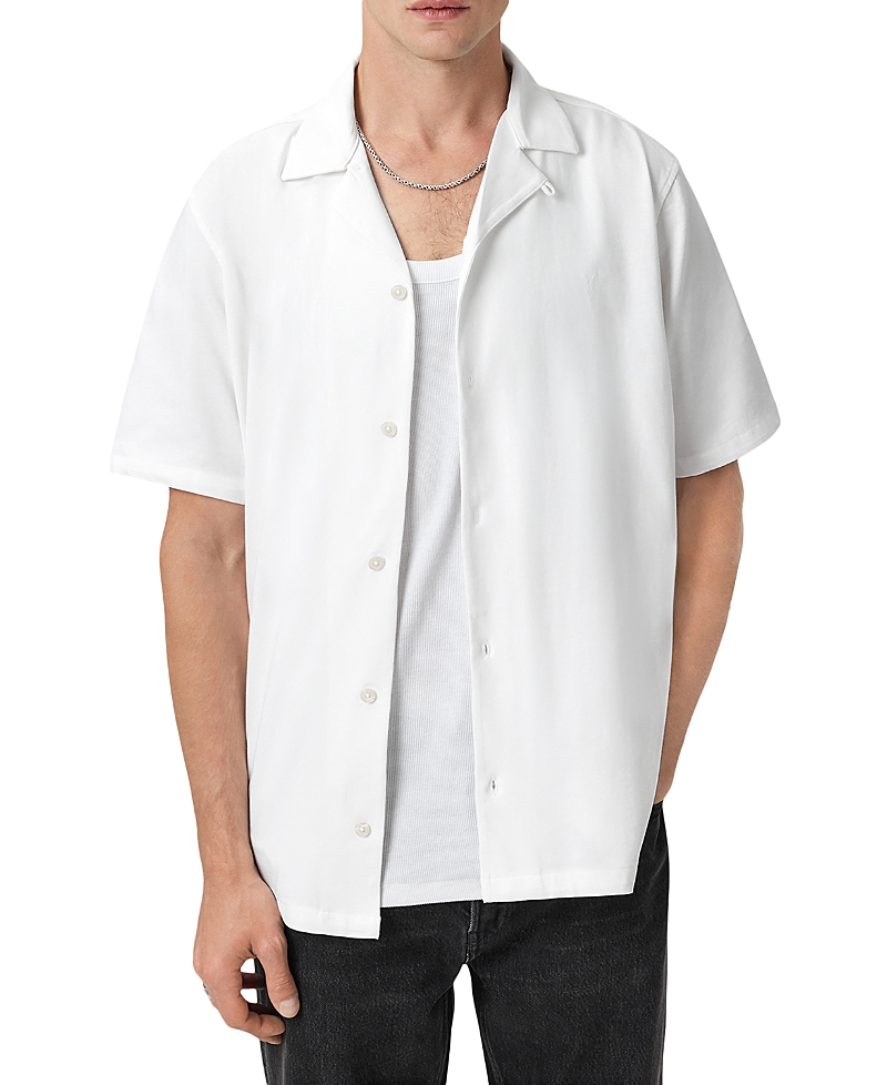 Allsaints Hudson Short Sleeve Button Down Shirt
