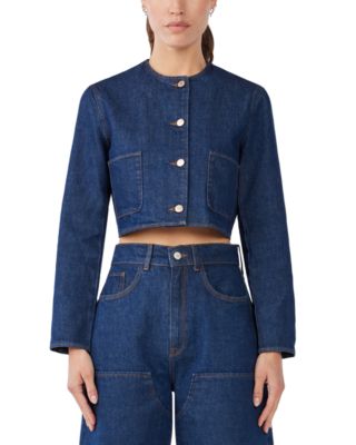 Celeste Cropped Suit Jacket