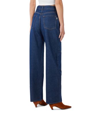 Gerri High Rise Barrel Jeans in Classic Rinse Indigo