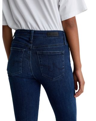 Mari Mid Rise Slim Straight Jeans in 5 Years Blue