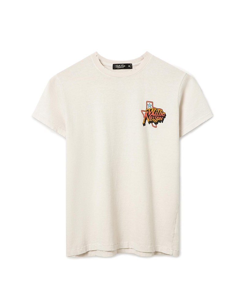 Junk Food Clothing Women's Willie Nelson Always On My Mind Vintage Tee