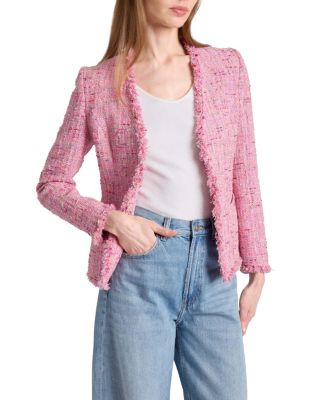  Cynthia Jacket in Luxury Cotton Blend Tweed