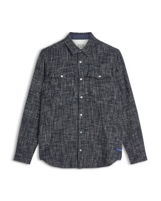 M&eacute;lange Waffle Regular Fit Shirt