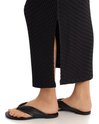 Pleated Maxi Skirt