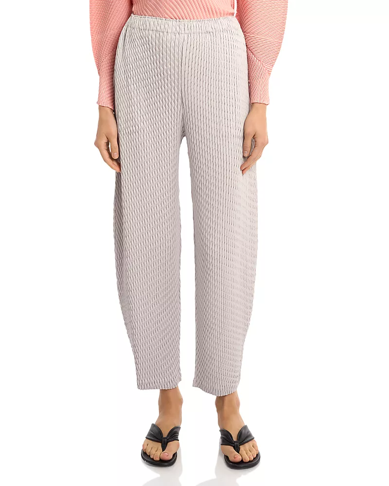 Pleats Please Issey Miyake Wavy Pleated Pants