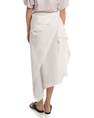 All Squares Asymmetrical Skirt