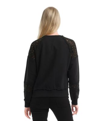  Lace Detailed Sweatshirt