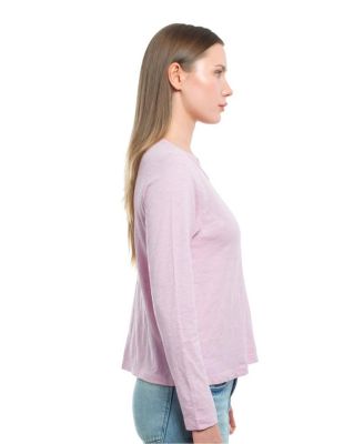 Long Sleeve Baby Fit Shrunken Crew Tee