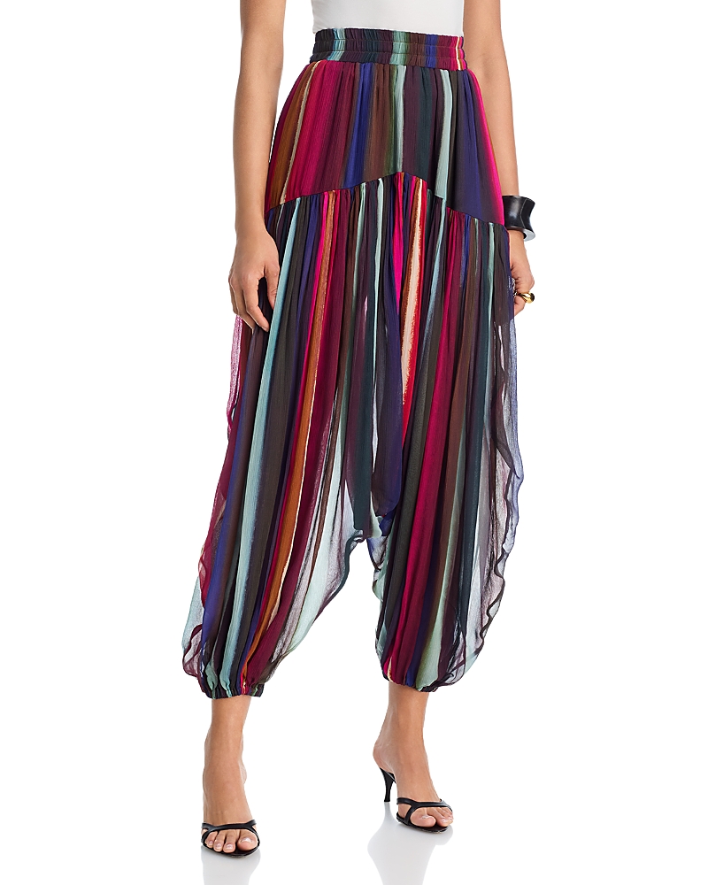 Christopher John Rogers Louie Stripe Soft Balloon Pants