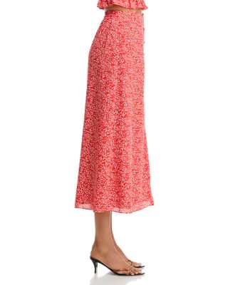 Agnes Crepe Midi Skirt