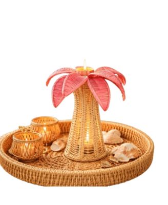  Palm Tree Candle Holder