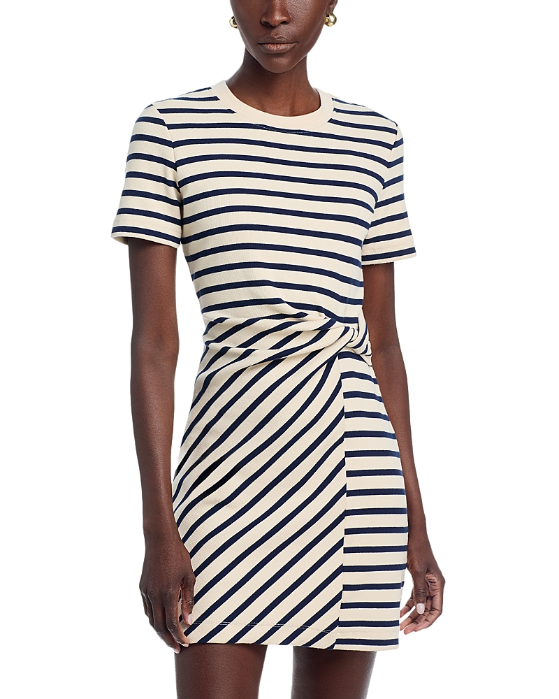 Tanya Taylor Short Sleeve Short Cody Dress