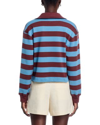 Barrett Striped Polo Top - thumbnail 3