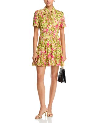spring dresses nearby long sleeve mini dress Power Mesh Mini Dress for Tall Women Quite possibly one of our favorite designs this season...its so hard to pick a favorite but the eyelet detail on this darling dress is giving us all the heart eyes Spring Affair Floral Print Linen