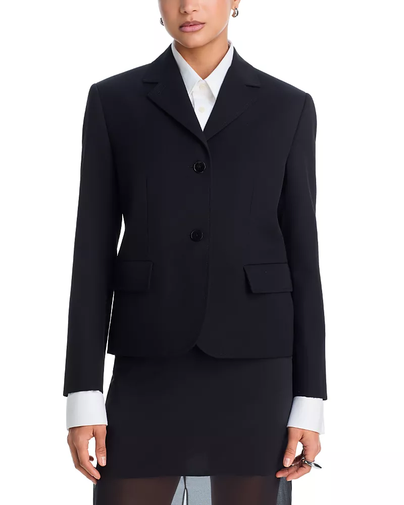 Jil Sander Slim Cropped Blazer